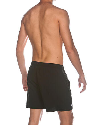 ARENA | Herren Badeshort Fundamentals Logo | orange