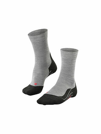 FALKE | Herren Trekking Socken TK5 Light Grey | grau
