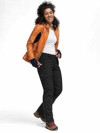 MAIER | Damen Wanderhose Adakit mit Schneefang | schwarz