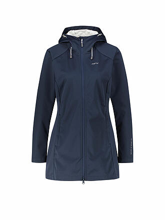 MERU | Damen Softshellmantel Vejen | hellgrau