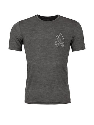 ORTOVOX | Herren Funktionsshirt 120 Cool Tec MTN | schwarz