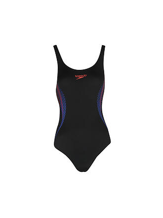 SPEEDO | Damen Badeanzug Placement Muscleback | schwarz