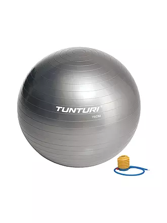 TUNTURI | Gymnastikball 75 cm mit Pumpe | 