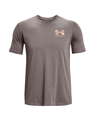 UNDER ARMOUR | Herren T-Shirt UA ABC Camo Fill | schwarz