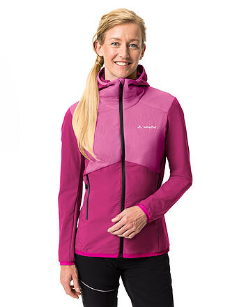 VAUDE | Damen Hybrid Softshelljacke Brenva | pink