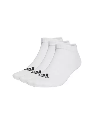 ADIDAS | 3er Pkg. Sneaker-Socken Thin and Light Sportswear Low-Cut | weiss