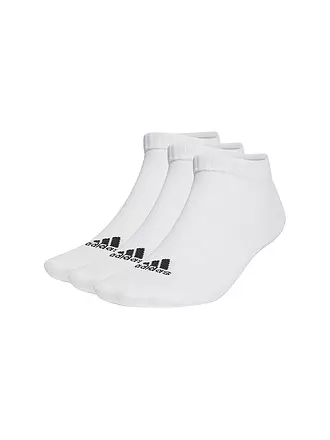 ADIDAS | 3er Pkg. Sneaker-Socken Thin and Light Sportswear Low-Cut | schwarz