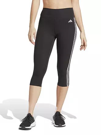 ADIDAS | Damen Fitnesstight Train Essentials 3-Streifen High-Waisted 3/4 | 