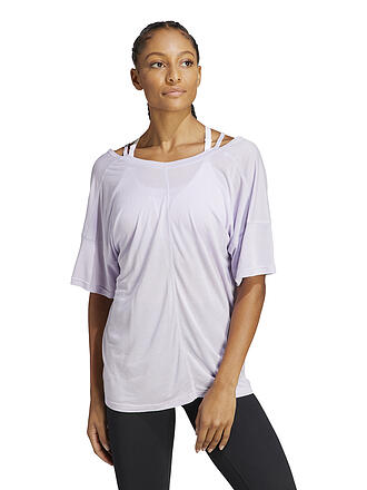 ADIDAS | Damen Yoga T-Shirt | lila
