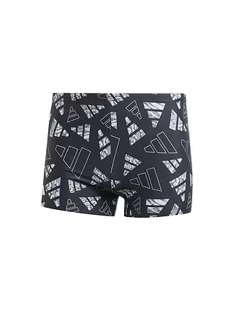 ADIDAS | Herren Beinbadehose Logo Graphic Boxer | grau