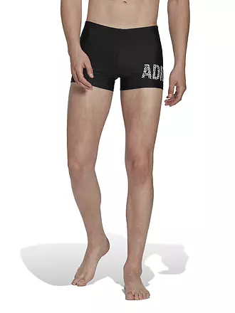 ADIDAS | Herren Beinbadehose Wording Swim Boxer | 