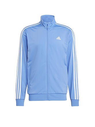 ADIDAS | Herren Jacke Primegreen Essentials Warm-Up 3-Streifen | blau