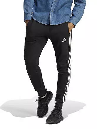 ADIDAS | Herren Jogginghose Essentials French Terry Tapered Cuff 3-Streifen | 