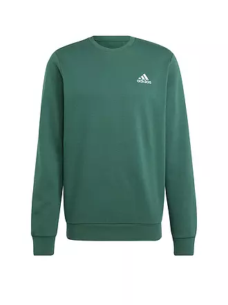 ADIDAS | Herren Sweater Essentials Fleece | dunkelgrün