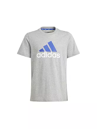 ADIDAS | Jungen T-Shirt Essentials Two-Color Big Logo Cotton | grau