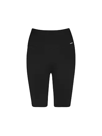 AIM'N | Damen Radlerhose Ribbed Seamless | schwarz