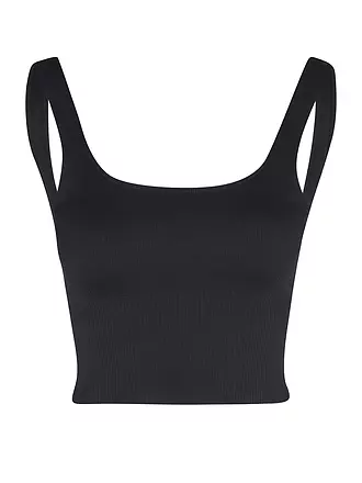 AIM'N | Damen Top Ribbed Seamless | weiss