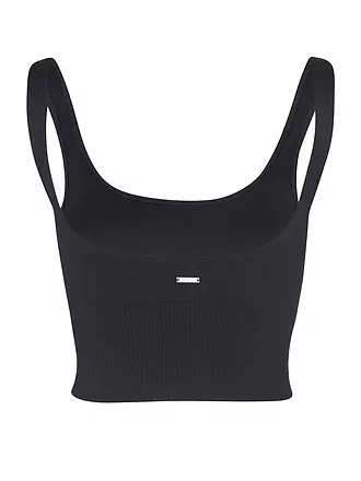 AIM'N | Damen Top Ribbed Seamless | weiss