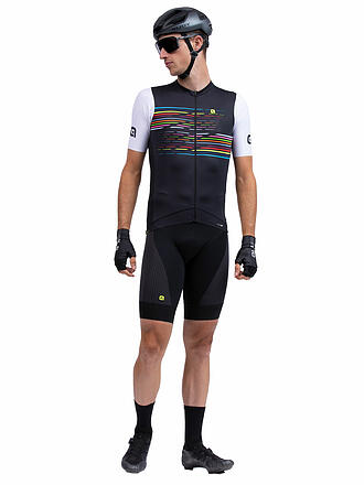 ALE | Herren Rad Trikot Logo | schwarz