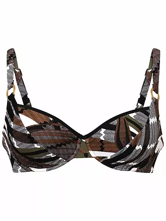 ANITA | Damen Bikinioberteil Black Tourmaline | 