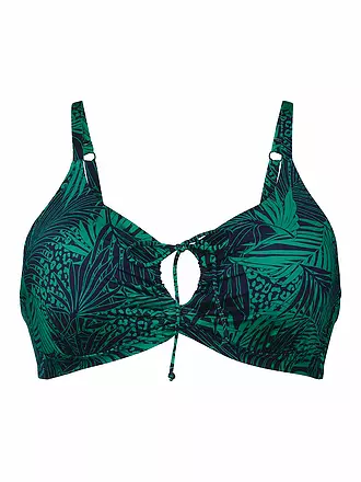 ANITA | Damen Bikinioberteil Green Shades | dunkelblau