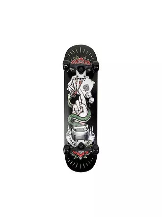 AREA | Skateboard Royal Flush Black | 