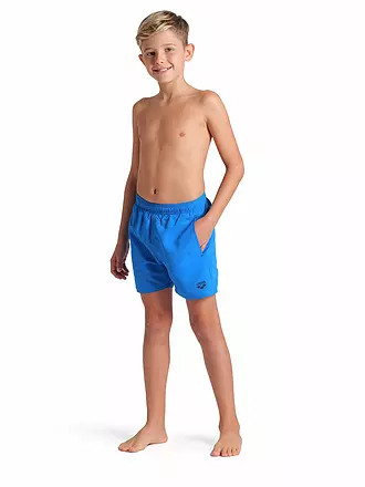 ARENA | Jungen Badeshort Boxer Solid | blau