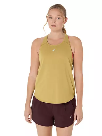 ASICS | Damen Lauftank Road | senf