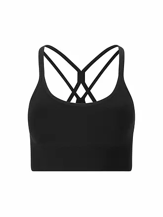 ATHLECIA | Damen Sport-BH Foan Seamless Low Support | schwarz