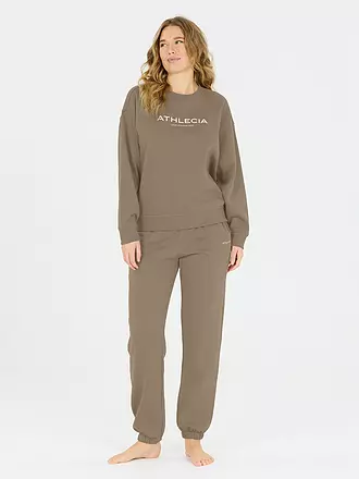 ATHLECIA | Damen Sweater Atkins Crew | dunkelgrün