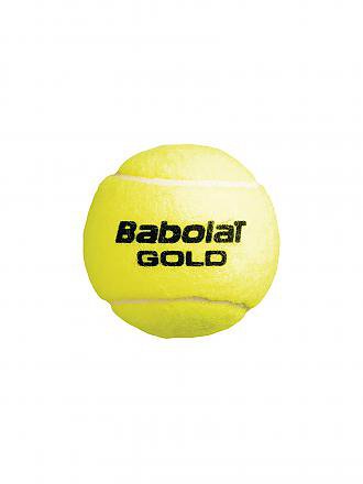 BABOLAT | Tennisbälle Gold 3er Dose | gelb
