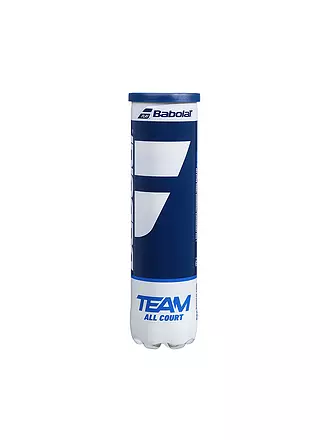 BABOLAT | Tennisbälle Team All Court X4 4er Dose | 