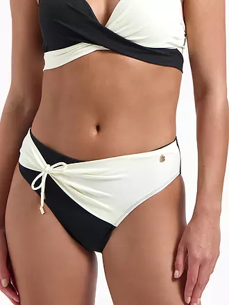 BEACHLIFE | Damen Bikinihose Vanilla And Black | schwarz