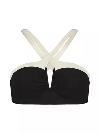 BEACHLIFE | Damen Bikinioberteil Vanilla And Black | schwarz