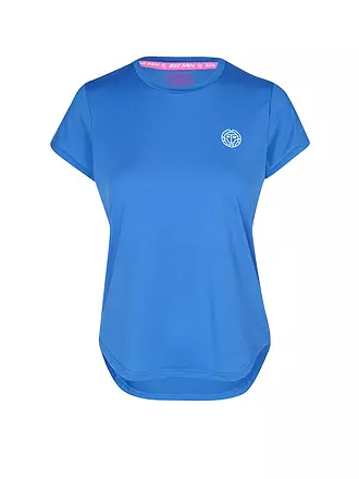 BIDI BADU | Damen Tennisshirt Crew | blau
