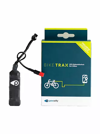 BIKE TRAX | GPS Tracker Shimano für E-Bikes | schwarz
