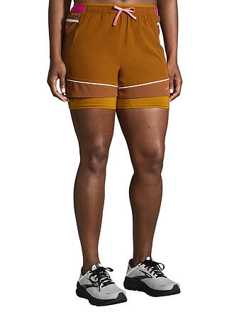 BROOKS | Damen 2in1 Laufshort High Point 3