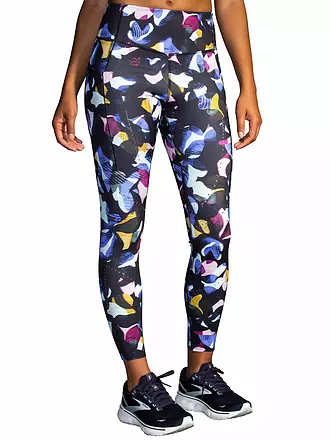 BROOKS | Damen 7/8 Lauftight Method Print | schwarz