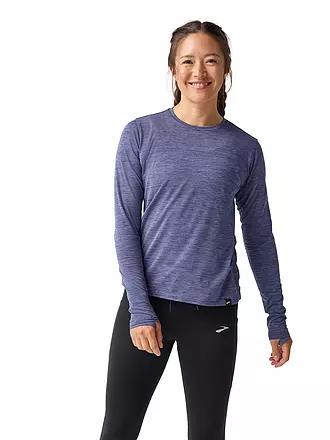 BROOKS | Damen Laufshirt Luxe | dunkelblau