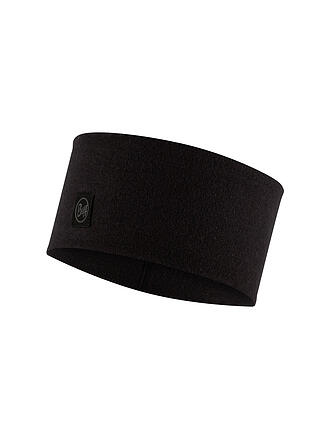 BUFF | Stirnband Merino Wide | schwarz