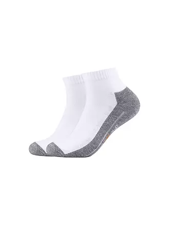 CAMANO | Kurzsocken Sport Quarter Coolmax 2er Pkg. | weiss