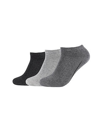 CAMANO | Sneaker-Socken 3er Pkg. | grau