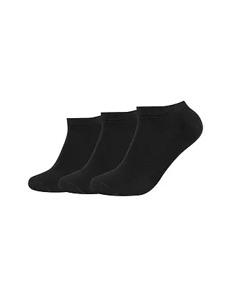 CAMANO | Sneakersocken 3er Pkg. | schwarz