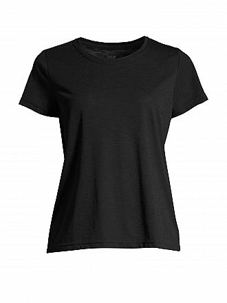 CASALL | Damen Fitnessshirt Texture | schwarz