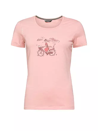 CHILLAZ | Damen Klettershirt Gandia Tyrolean Trip | rosa