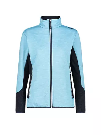 CMP | Damen Fleecejacke Grid Tech | hellblau