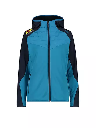 CMP | Damen Touren Hybridjacke Performance Hoodie | petrol