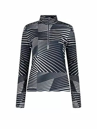 CMP | Damen Touren Zipshirt Brushed Jersey | schwarz