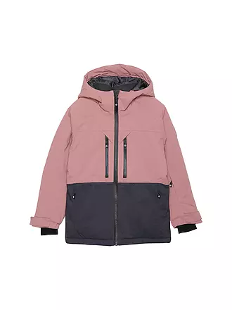 COLOR KIDS | Kinder Skijacke Colorblock | grau