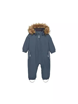 COLOR KIDS | Kinder Skioverall Fake Fur | grau